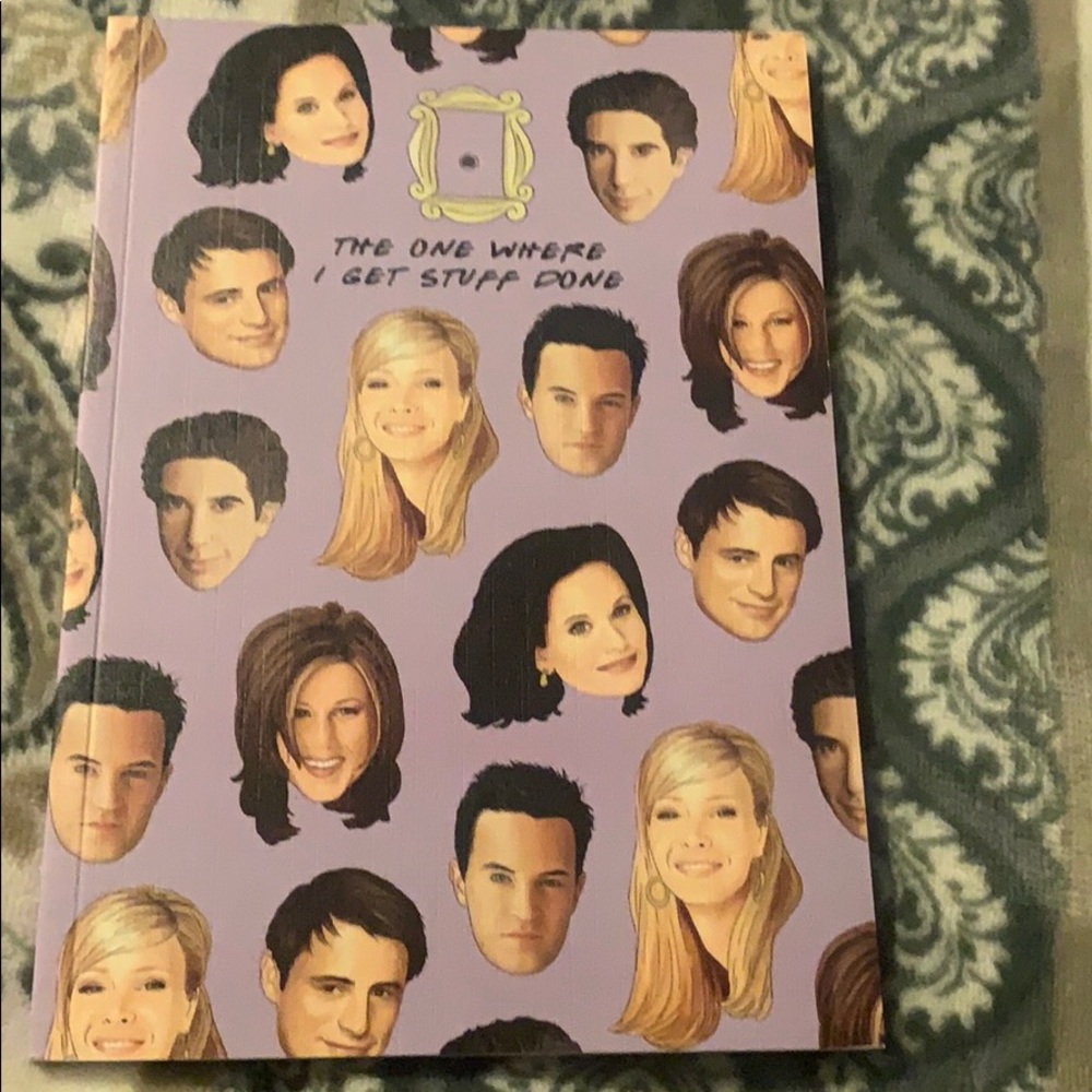 Friends lined notebook journal new
